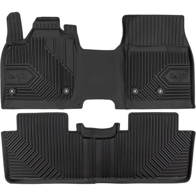 FROGUM No.77 Automatten - Geschikt voor NISSAN ARIYA (vanaf 2022) - 4-delig - TPE Rubber - Zwart