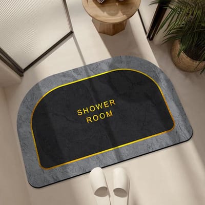 Diatomeeënaarde Absorberende Mat Toilet Deurmat Diatomeeënaarde Zachte Mat Antislip Badkamermat Badkamer Toilet Tapijt 40*60CM