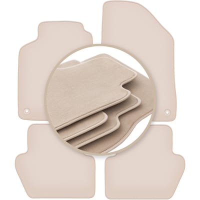 PREMIUM beige matten voor: Volvo 850 stationwagen, sedan 1991-1996