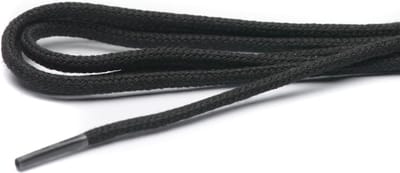ARIESZZZ - Schoenveters zwart rond 120 cm  - 3 mm - 6-8 gaatjes