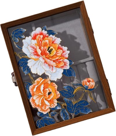 Sieradendoos Knutselpakket - DIY Opbergdoos - Sieraden Maken - Houten Doos met Verdelers - 15 x 5 cm - Multicolor