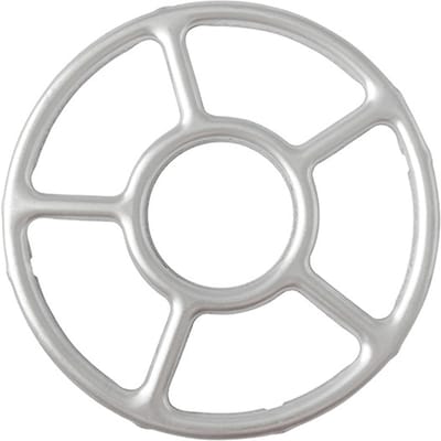 Fornuis Verkleinring Accessoire Universeel Antislip Gietijzeren Gasfornuis Rek voor Keuken Koffiepotten white