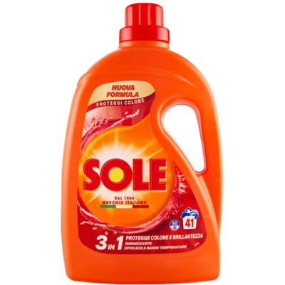 Vloeibaar wasmiddel voor gekleurde was formula proteggi colore 41 wasbeurten 1,845l - sole