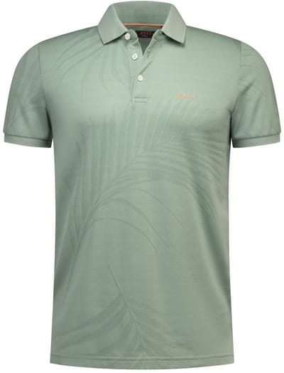 New Zealand Auckland Poloshirt Polo Short Sleeve 26dn116 1786 Fresh Army Mannen Maat - M