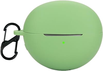 Beschermende Silicone Hoes voor Bluetooth Hoofdtelefoon - Geschikt voor FreeClip - Lichtgroen, Duurzaam en Stijlvol Accessoire