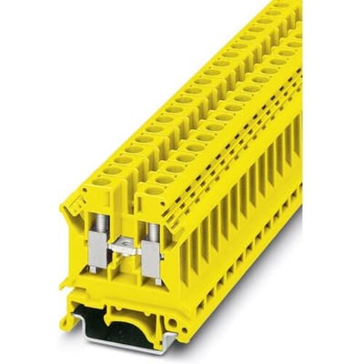 Phoenix Contact 0719249 Doorgangsserieklem 8.2 mm Schroeven Geel 50 stuk(s)