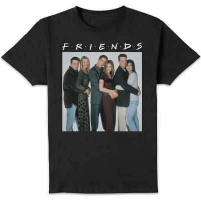 Friends Group Shot t-shirt - Zwart - 3XL