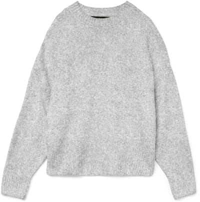 VERO MODA - VMBOOM LS O-NECK PULLOVER GA Dames Trui