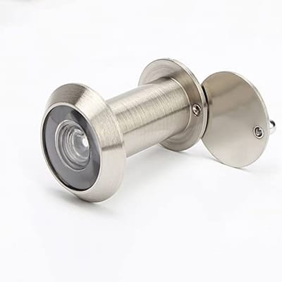 Deur Kijker - Spion Gat - Voordeur Beveiliging - 200 Graden Zichtveld - 35-60mm Deuren - Zilver