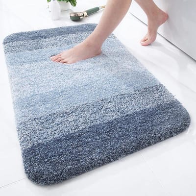 Olanly Douchemat Antislip Badmat Super Absorberend Luxe Badkamer Tapijt Zacht Microvezel Voetmat Vloer Slaapkamer Huis Steen Tapijt