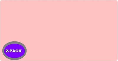 Baby- Ledikant-Hoeslaken- Jersey -Stretch -100% Katoen- Rondom Elastiek -60 x 120 cm- Roze - Set van 2Stuks