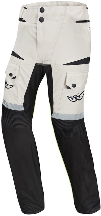 Berik Cargo Grijs Zwart Waterdichte Textiele Motorbroek - Broek