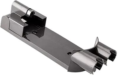 Wandhouder voor Dyson V7 & V8 – Docking Station – Wandmontagebeugel voor Steelstofzuiger – Inclusief Kabelgeleider – Ophangbeugel voor Accessoires – Zwart Kunststof – 33 cm