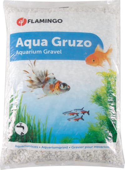 Aquarium – Flamingo Siersteen Steno – wit – 10 kg – decoratieve aquariumstenen – natuurlijke aquariumdecoratie – Europese kwaliteit