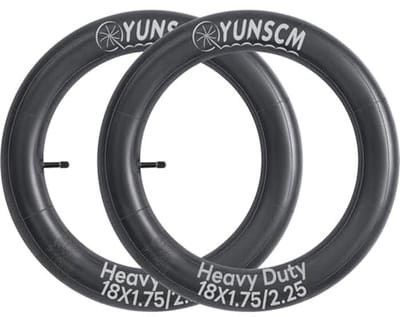 Verdikte Binnenband 18 inch voor Fiets - 45/57-355 2Pcs AV32mm Ventil