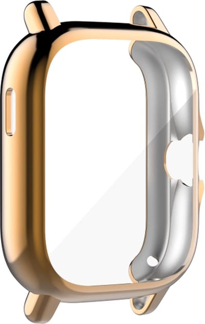 Screenprotector watch case - hoesje - geschikt voor Amazfit GTS 2 - rosegoud