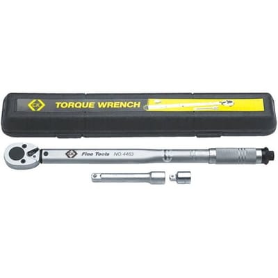 C.K T4463 T4463 Momentsleutel Met omschakelbare ratel 1/2 (12,5 mm) 42 - 210 Nm