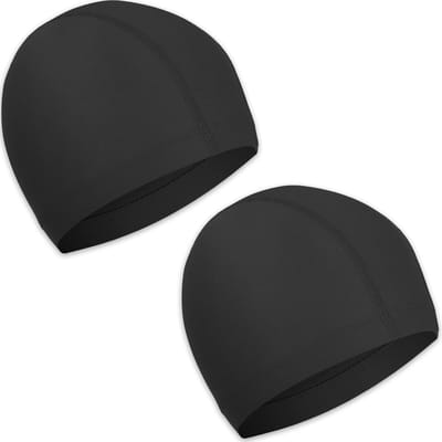 2 Stuks Zachte en Elastische Zwemmutsen voor Dames, Heren en Kinderen - Ideaal voor Zwembad en Watersport