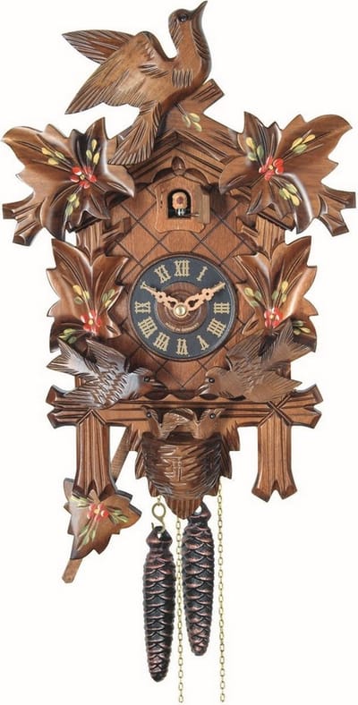 Engstler - 636/6 - Koekoeksklok - 1-daags ketting uurwerk
