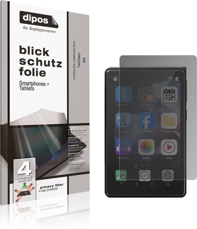 dipos – Matte Privacy Screenprotector geschikt voor Taichaeu M9 | Anti-Spy Beschermfolie