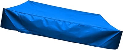 Zandbak Afdekking - Zandbakzeil Afdekzeil - Zandbak Beschermen - Met Trekkoord - 150 x 150 cm - Blauw
