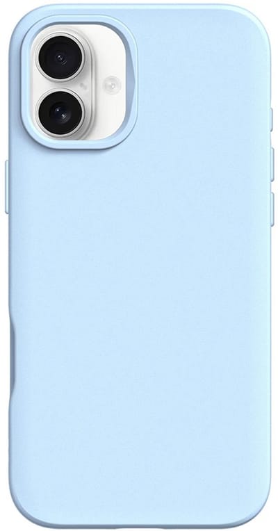 Rhinoshield, Hoesje Geschikt voor Apple iPhone 16 Plus Model SolidX compatibel met Draadloos Opladen, Lichtblauw