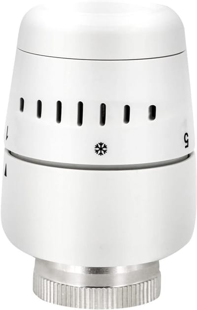 Thermostaatkop M30 Wit - Universele Vervangingskop voor Radiator