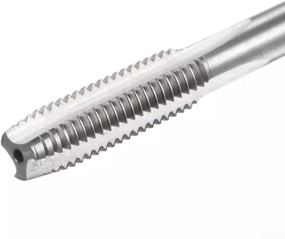 Dailygoods- Draad Tap M8 X 1.25 - Hoge Snelheid Staal - Rechte Groef - Extra Lange 150Mm - CNC Freesmachines - Efficiënt Draadsnijden