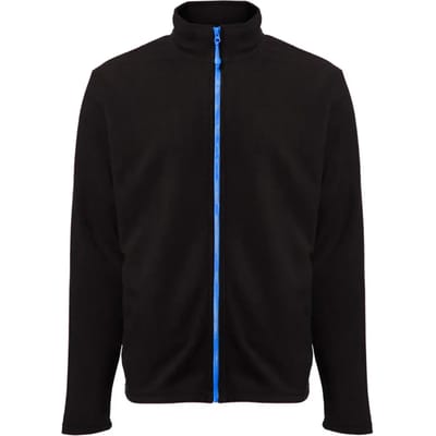 Fleece met rits Black & Match Grizzly