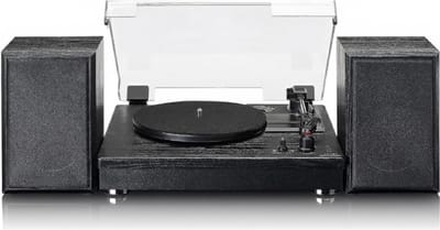 VLSelect® Platenspeler Met Speakers - Retro Platenspeler - Ingebouwd - Bluetooth