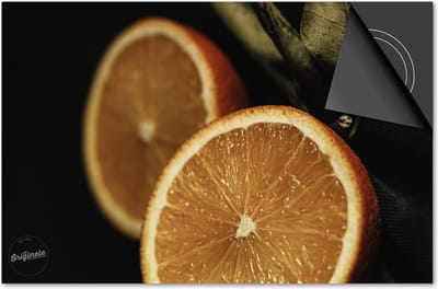 Inductie beschermer 60x60 - afdekplaat inductie mat - Dietrix Kookplaat beschermer - Exclusief - Groente en Fruit - Sinaasappels dichtbij
