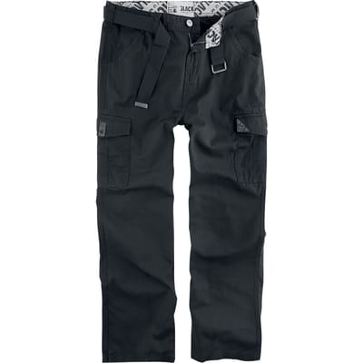 Black Premium by EMP Cargobroek - Army Vintage Trousers - S tot 7XL - voor Mannen - zwart