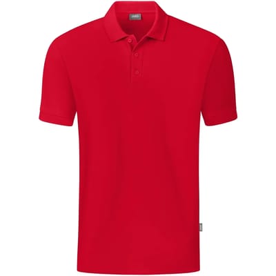 Jako Organic Polo Kinderen - Rood | Maat: 164