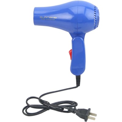 220V draagbare mini-huishoudelijke föhn 850W Traveller-föhn Compacte föhn Opvouwbaar met blauw
