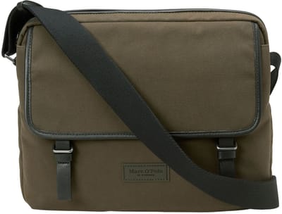 Marc O'Polo schoudertas Mason Crossbody Bag Copley Brown donkerbruin