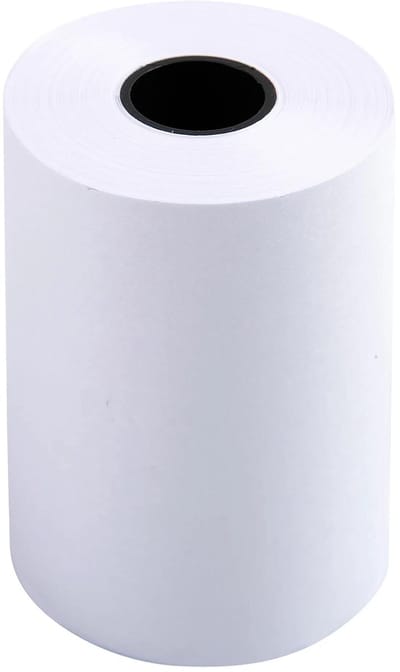 Exacompta 50x Rollen voor kassa's,rekenmachines 57x40x12x11,5 - 1 laag offset extra 60g/m2 - Wit - 5740120V