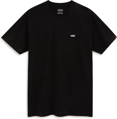 Vans Left Chest Logo Tee Heren T-shirt - Black/White - Maat XS