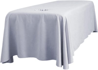 Ademend Massagebedlaken met Gezichtsgat voor Salon en Spa