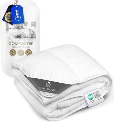 Hypoallergene Microvezel Dekbed 140x200 cm - Wasbaar en Ademend Materiaal