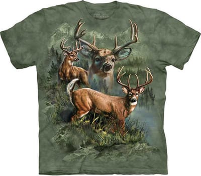 T-shirt Deer Collage S