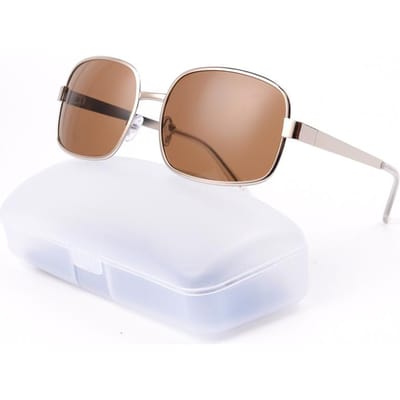 Project Mayhem Zonnebril Fight Club Tyler Durden Oliver Peoples 523 Brad Pitt heren Rode lens zonnebril:met doos brown