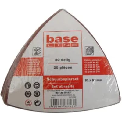 Baseline Schuurpapierpack Delta 20stuks