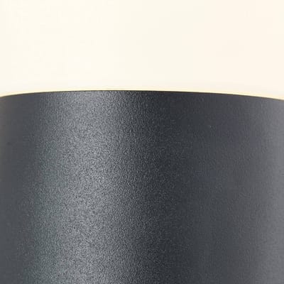 Brilliant Aberdeen buitenwandlamp, sensor, hoogte 23,2 cm, antraciet