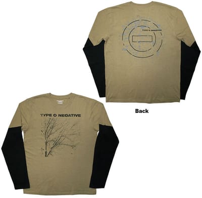 Type O Negative - Tree Longsleeve shirt - S - Zwart/Groen