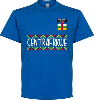Centraal-Afrikaanse Republiek Team T-Shirt - L
