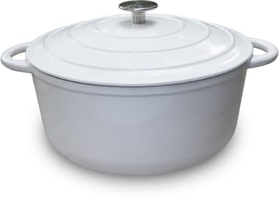 Round Casserole 28 Cm - White