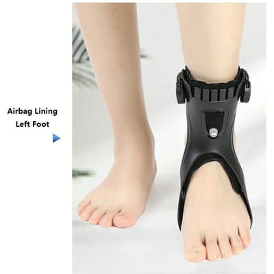 Bovenste Drop Foot Regio Brace Orthese Afo Afos Enkelsteun Kenmerken Met Ergonomisch Ontwerp Opblaasbare Luchtkussen Voor Hemiplegie Beroerte Schoenen XLARGE