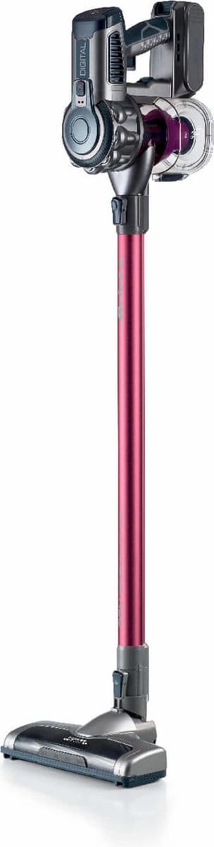 Ariete 2758 - draadloze steelstofzuiger - met opzetstukken - Kruimeldief - 45 min accuduur - roze