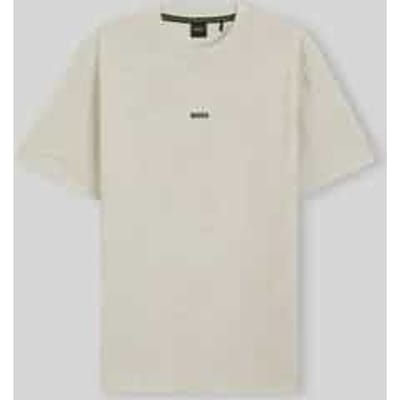 regular fit T-shirt van puur katoen model 'TS_NETWORK JQ'