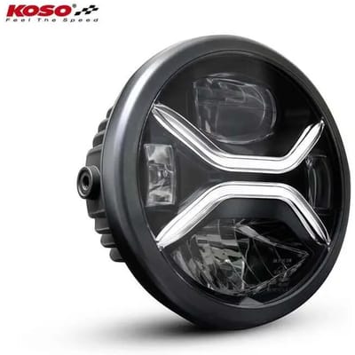 Insert van LED-motorkoplampen zijbevestiging Koso Xenith